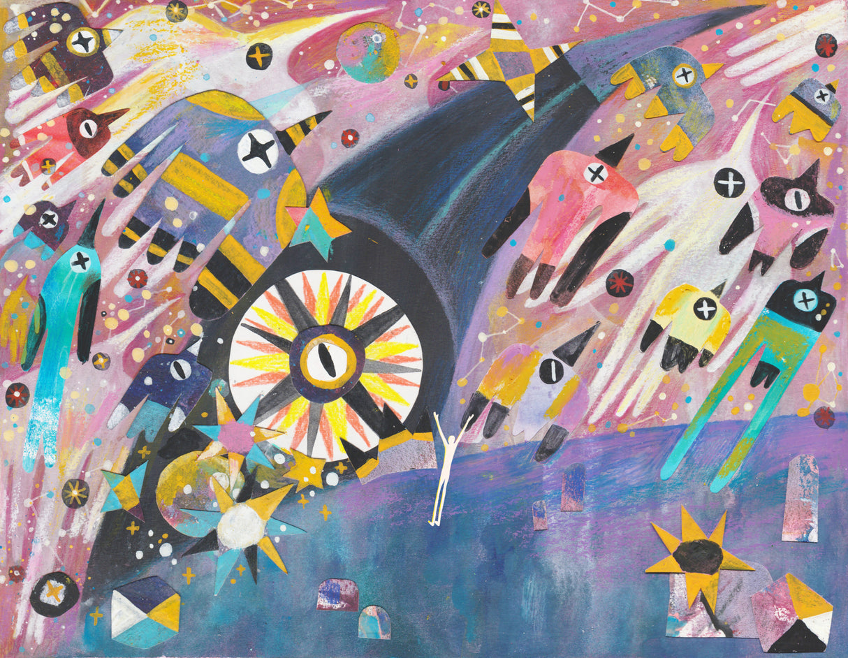 Silence of All Worlds Poster och Canvastavla