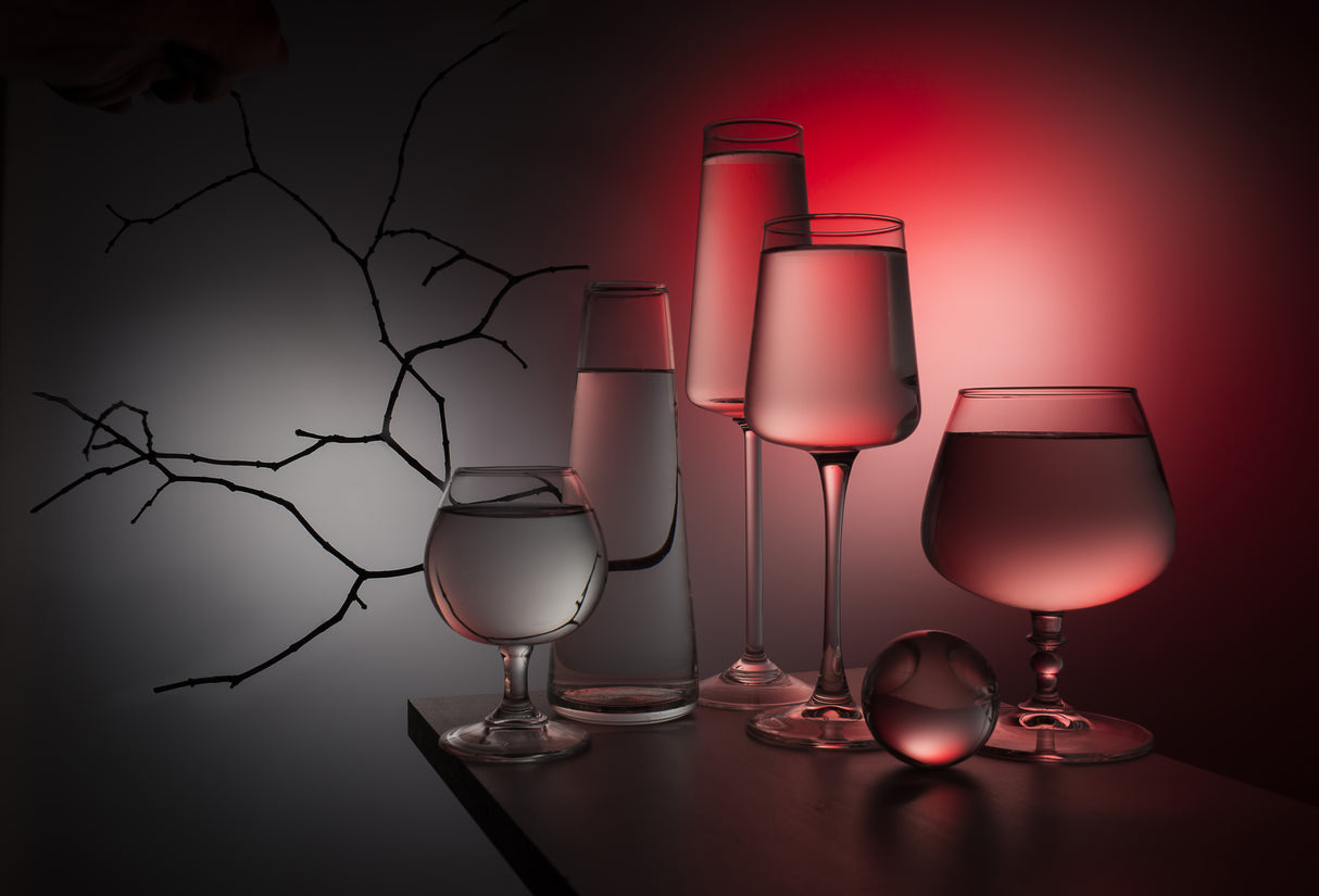 From the series "Experiments with glass" Poster och Canvastavla