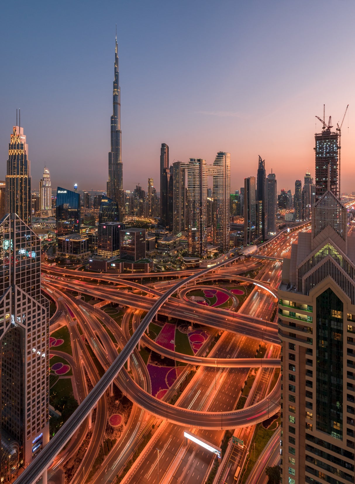 Dubai - the City of Gold Poster och Canvastavla