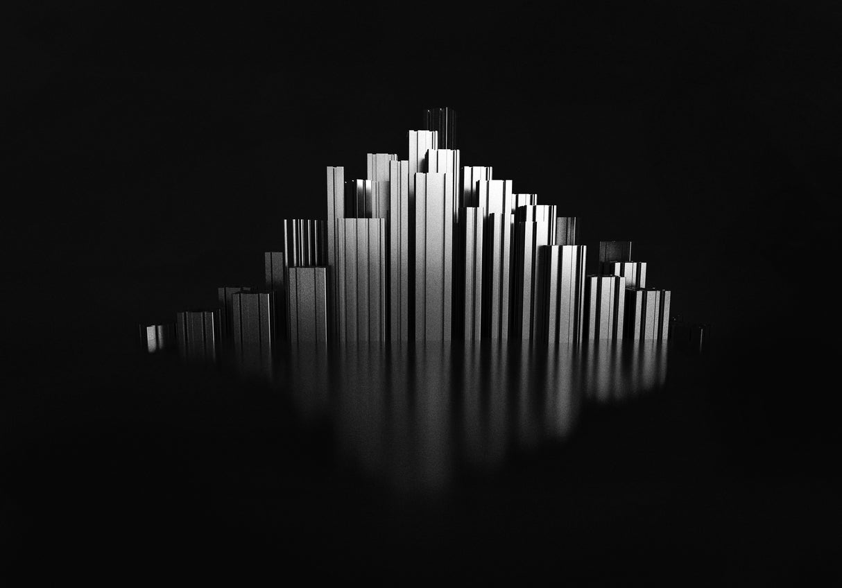 Extrusion Alloys City Poster och Canvastavla