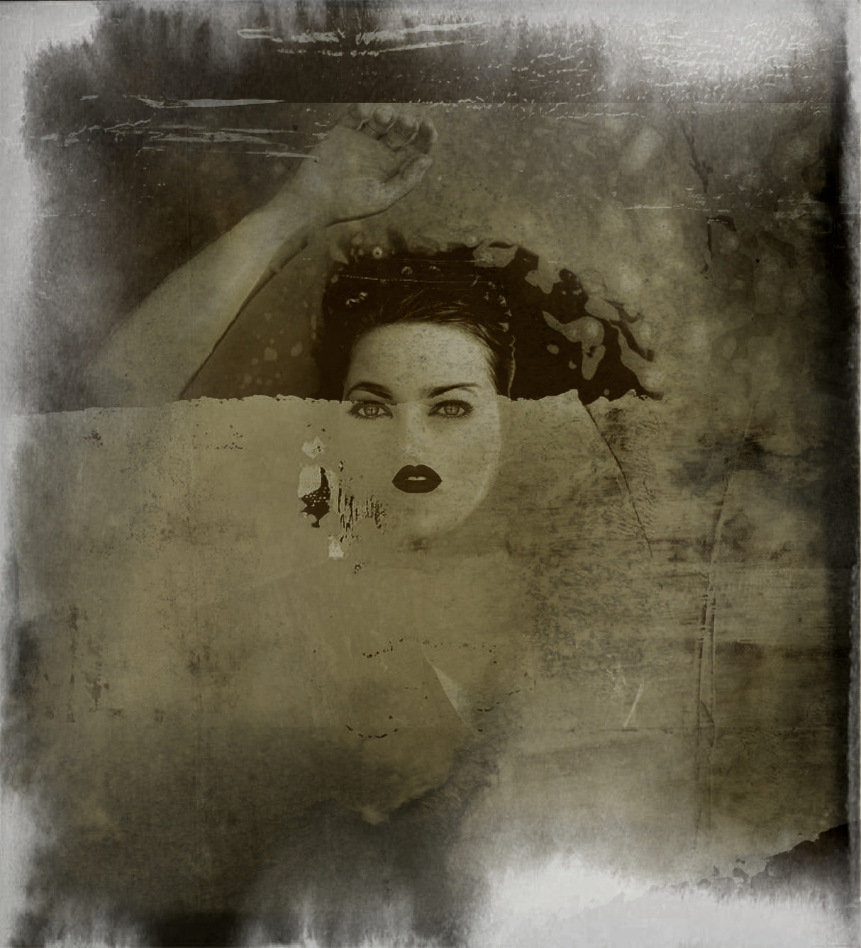 Shade of darkness ( portrait ) Poster och Canvastavla