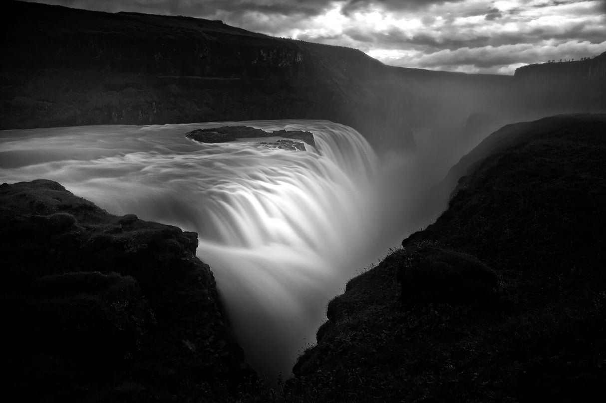 Gullfoss Poster och Canvastavla