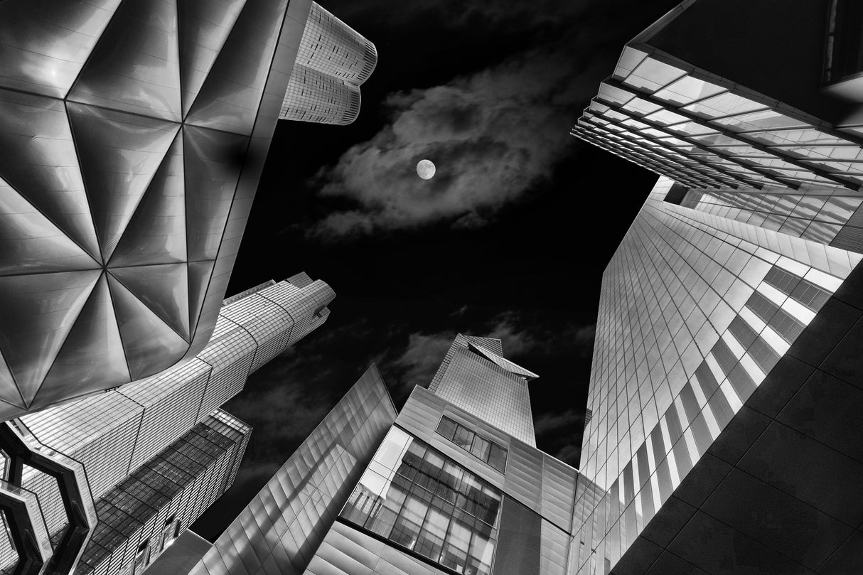 The Shapes of Hudson Yards Poster och Canvastavla