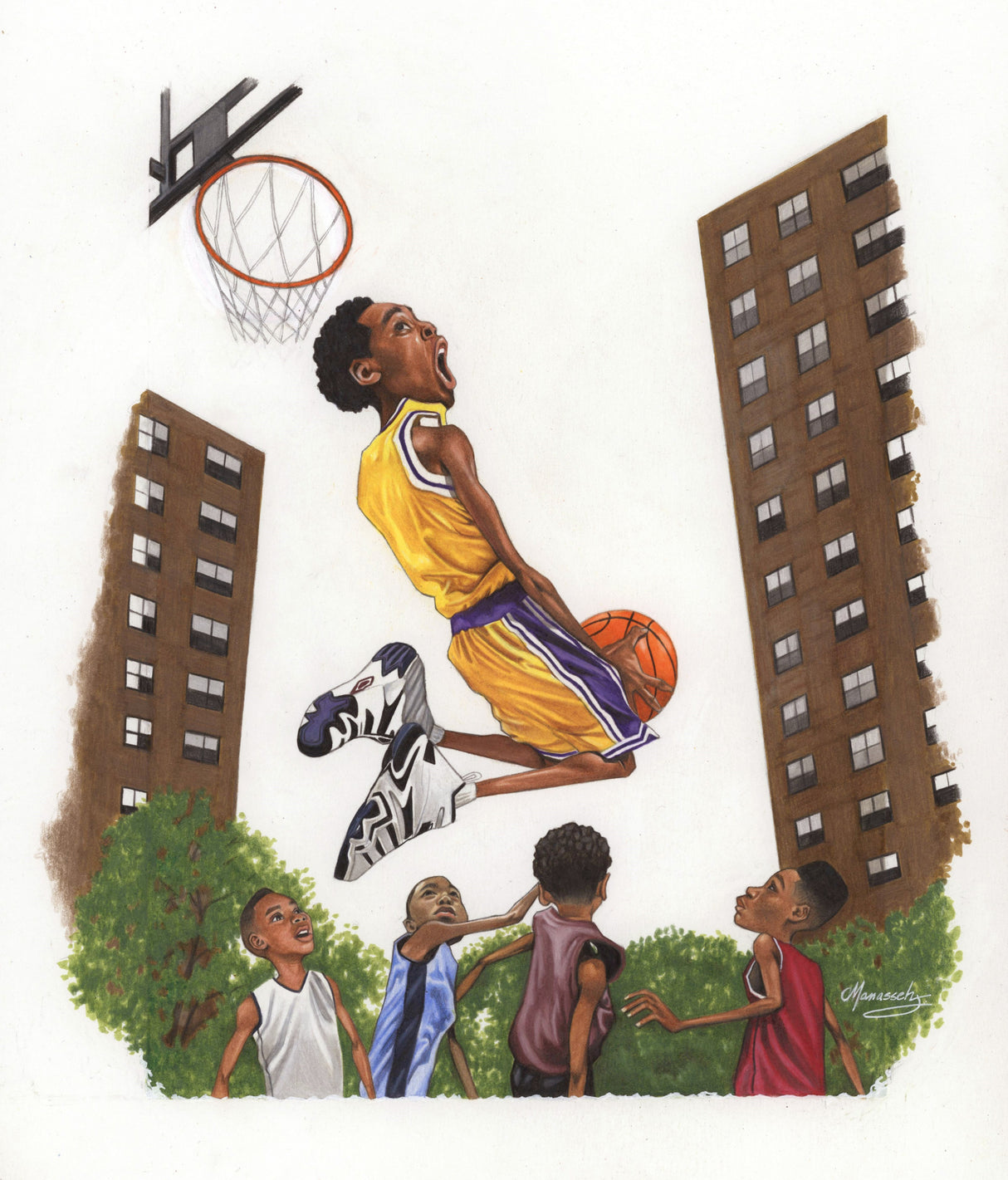 Mamba Kid Poster och Canvastavla