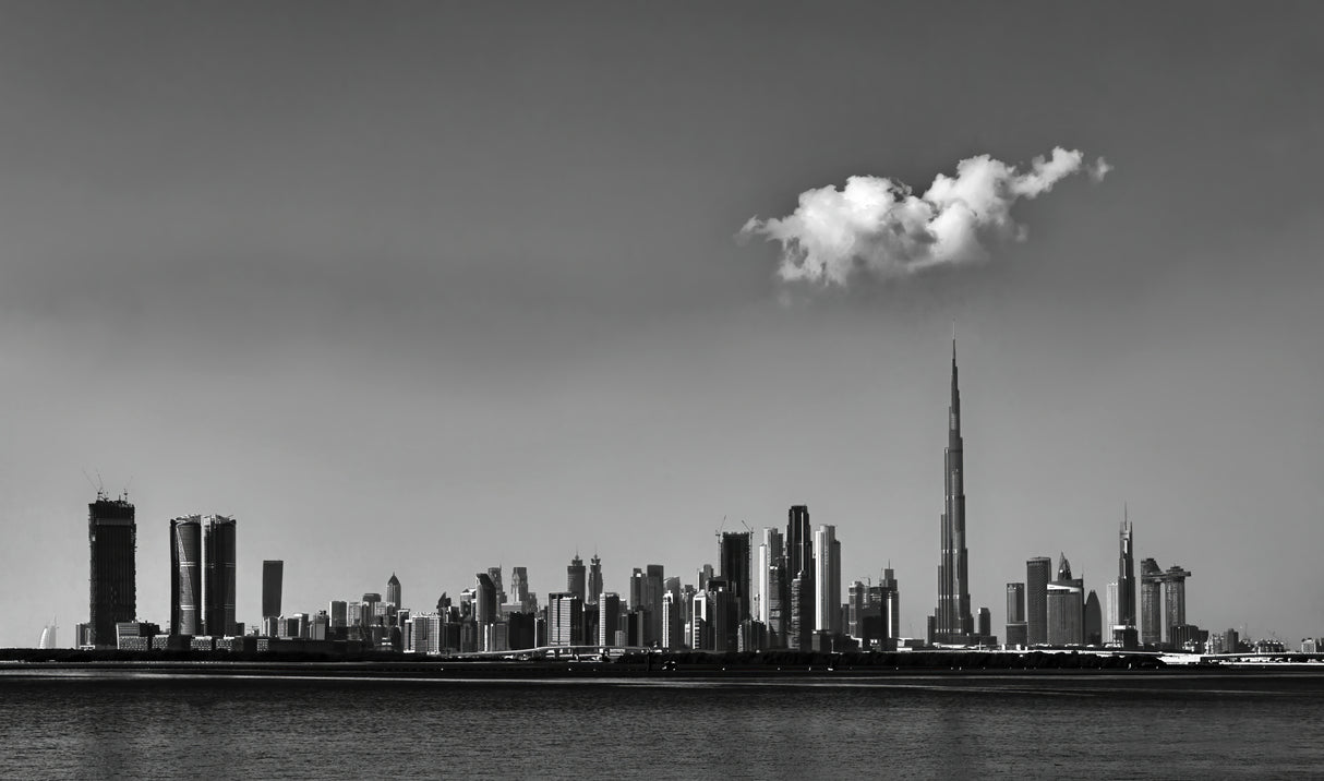 Skyline of Dubai Poster och Canvastavla