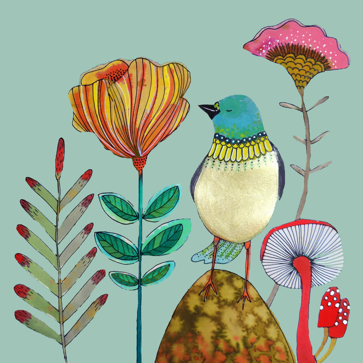 My Heart of Gold Poster och Canvastavla