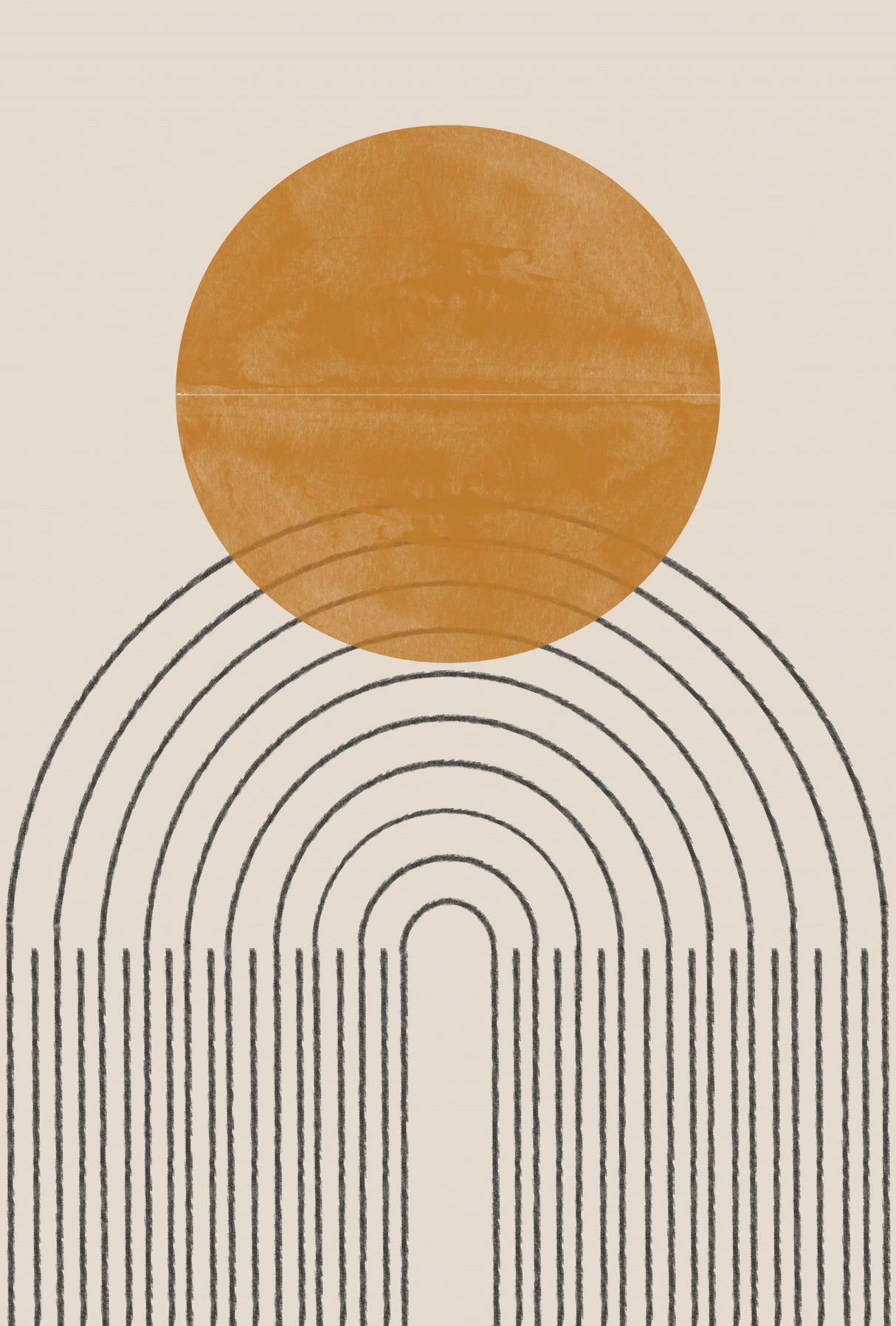 Arch Composition No4. Poster och Canvastavla