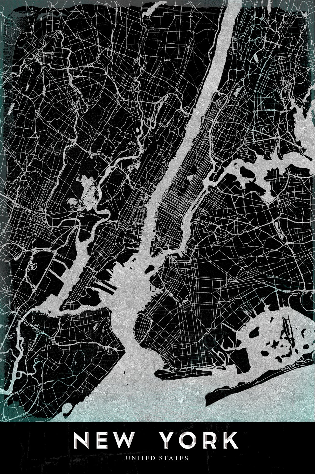 NEW YORK Poster och Canvastavla