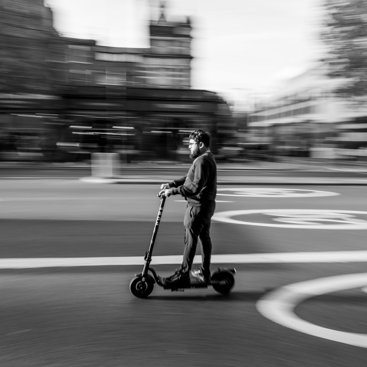 Light mobility in London Poster och Canvastavla