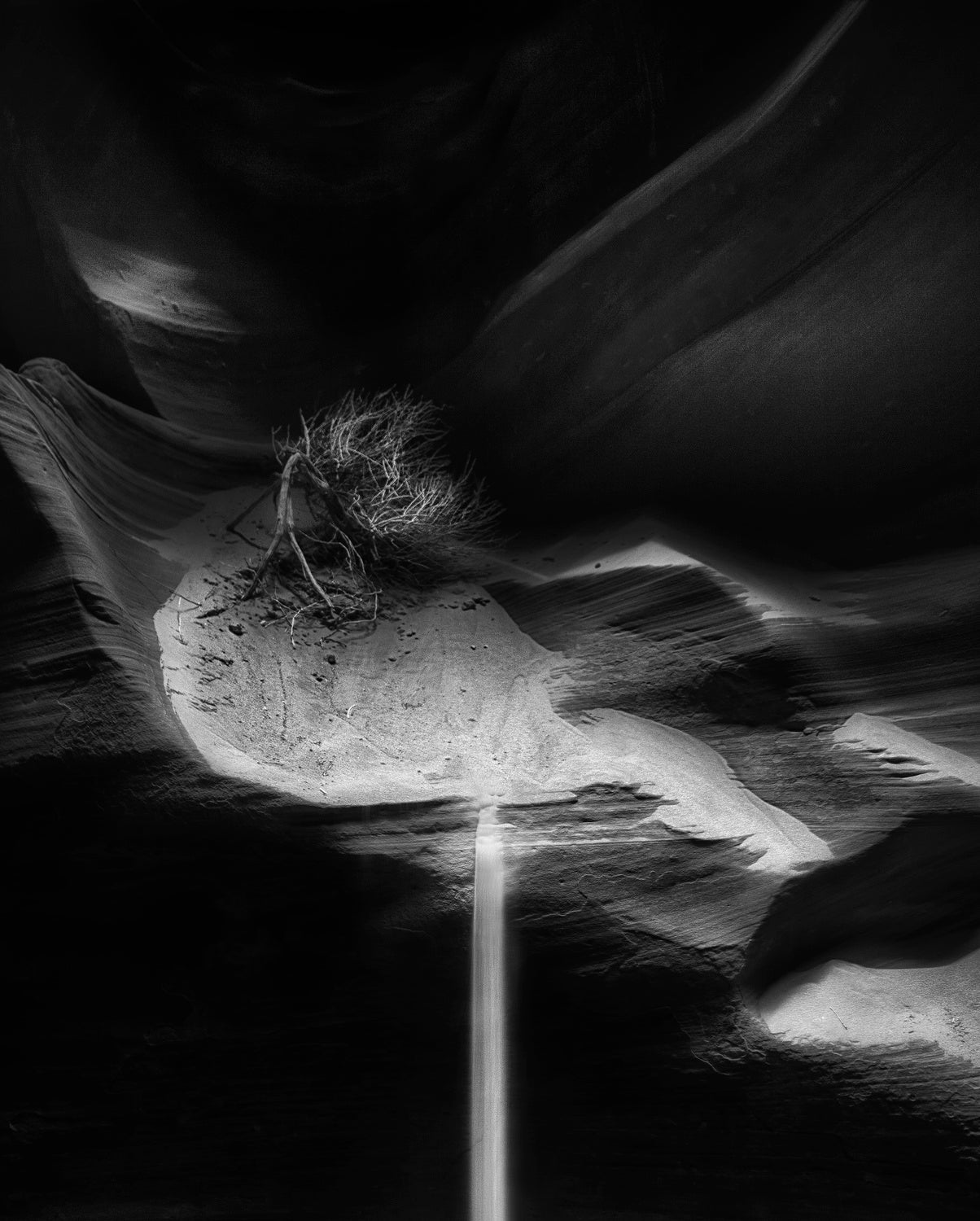 Sand Fall Antelope Canyon Poster och Canvastavla
