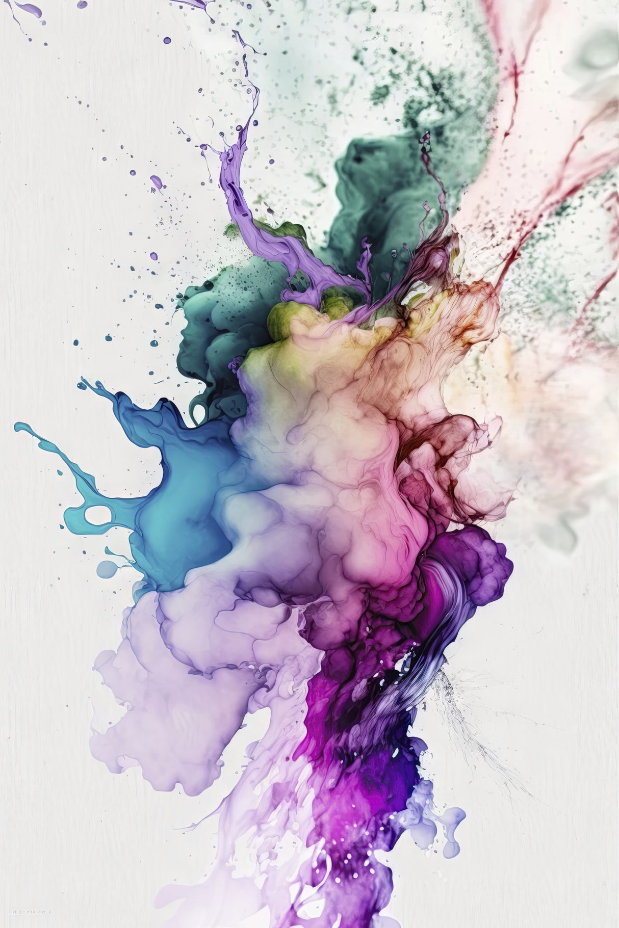 Mystical Haze Poster och Canvastavla