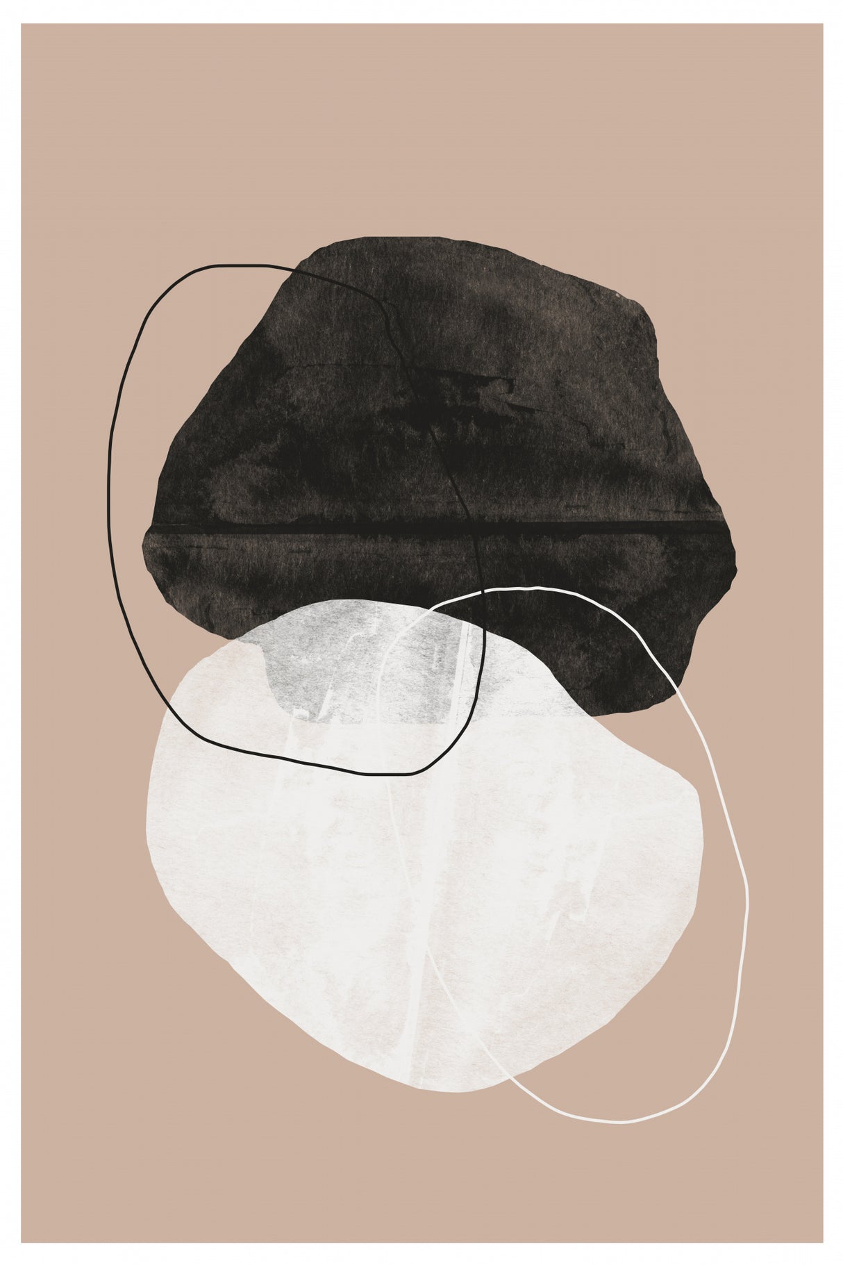 Cosmic abstract Poster och Canvastavla