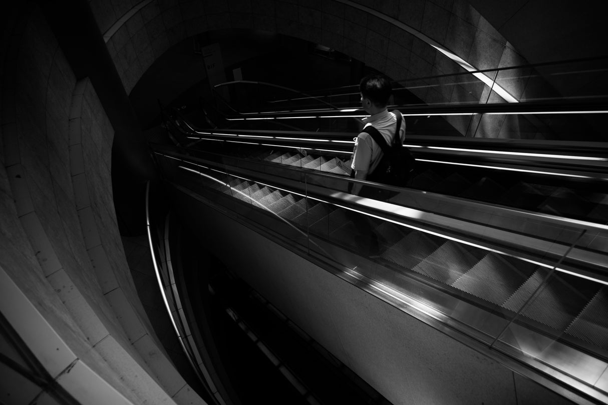 escalator Poster och Canvastavla
