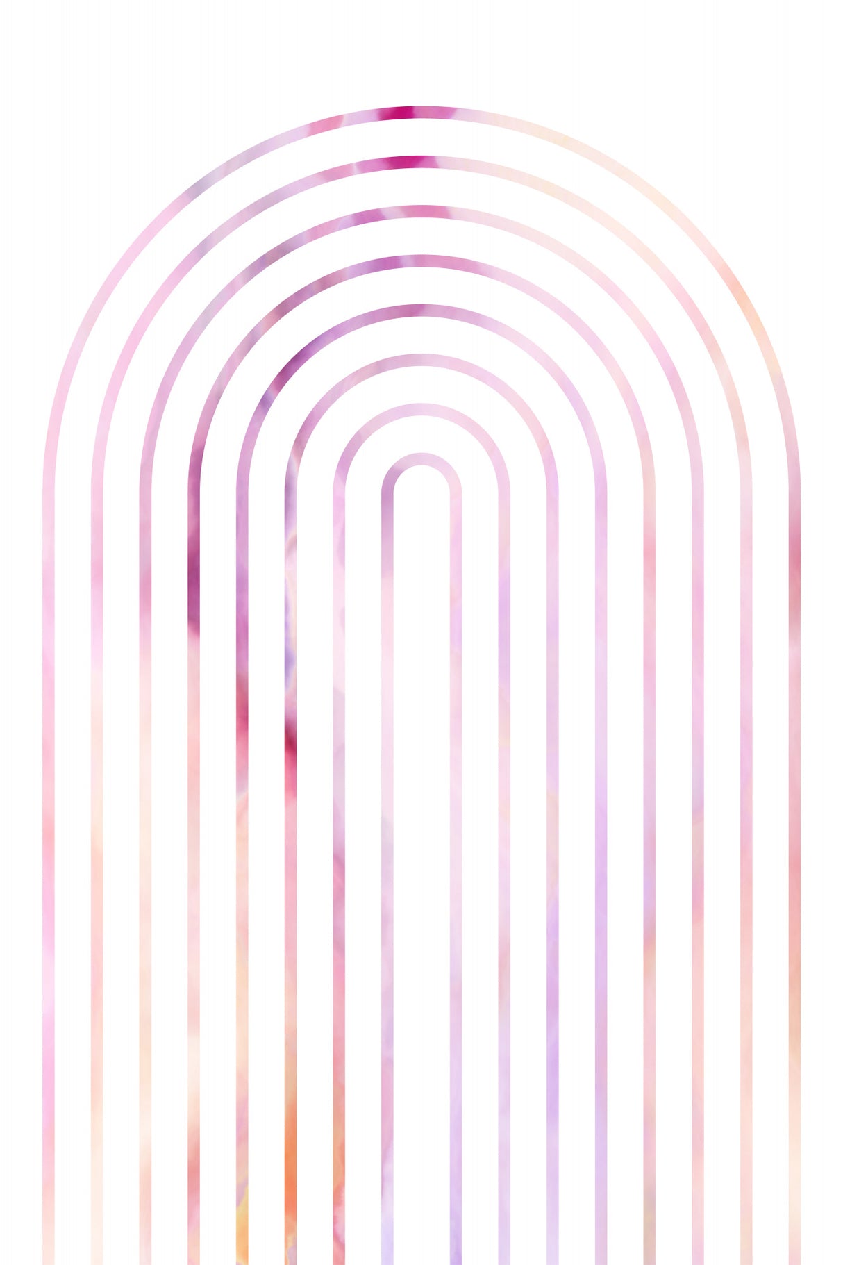 Pink Arch Poster och Canvastavla