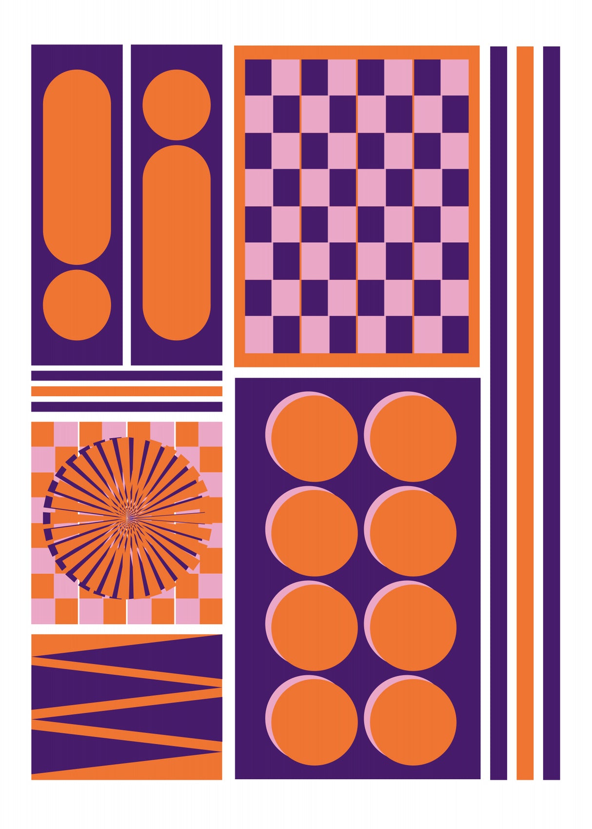 PURPLE RAIN Poster och Canvastavla