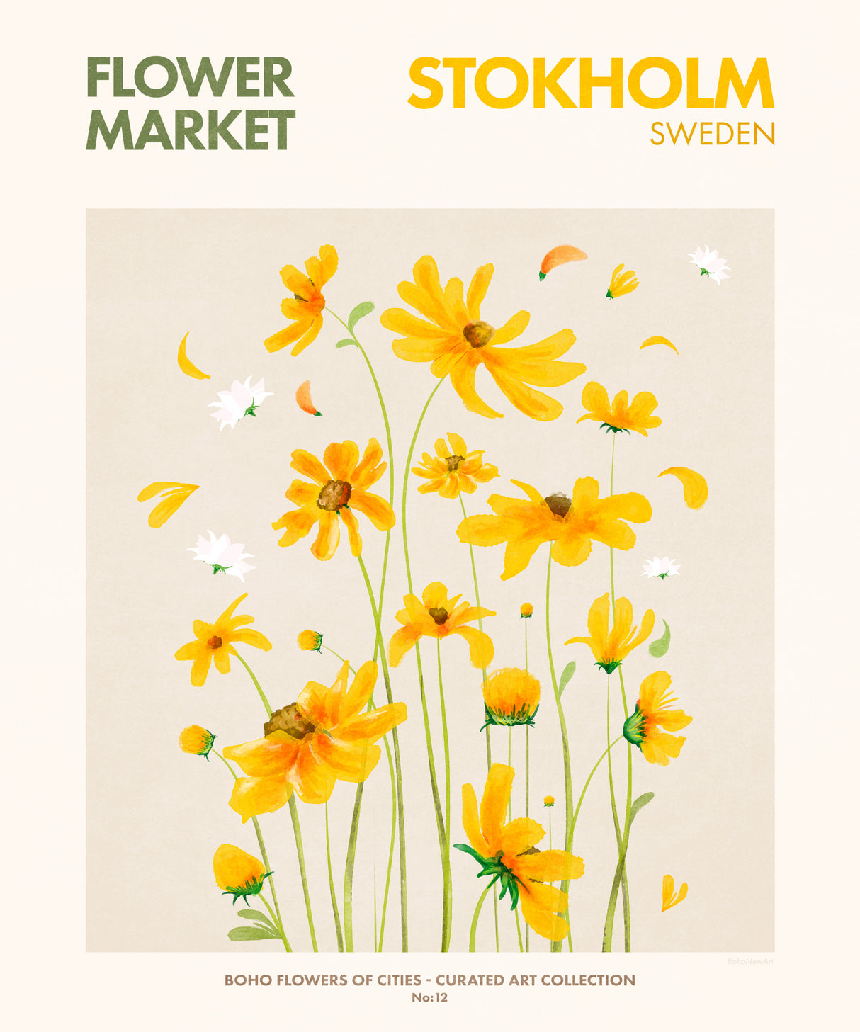 Stokholm Poster och Canvastavla