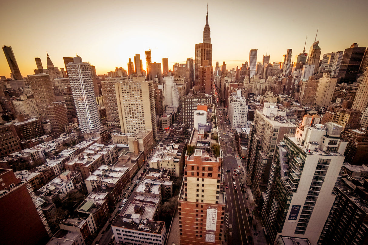 Midtown East Wide Angle Poster och Canvastavla