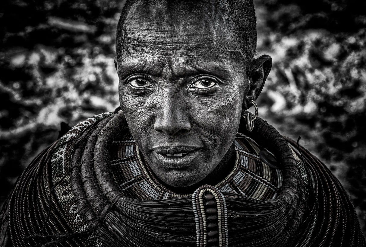 Samburu tribe woman-Kenya Poster och Canvastavla