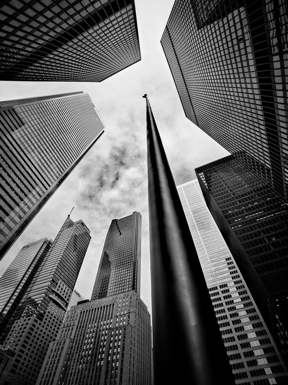 Skyscrapers II Poster och Canvastavla