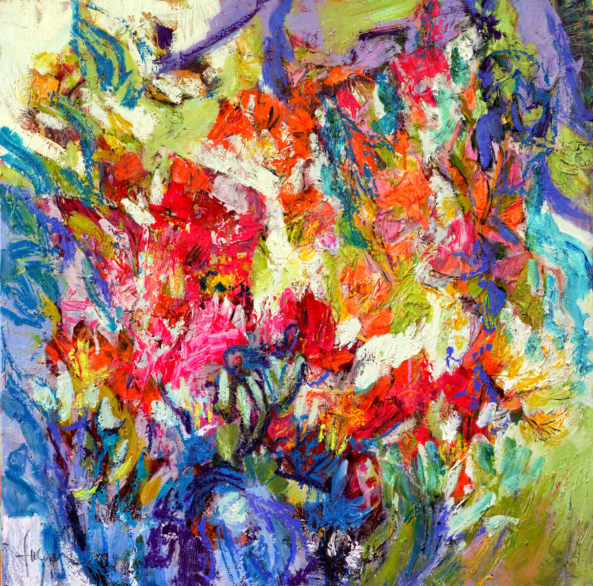 Df1095 Deepinthemeadowiii Poster och Canvastavla