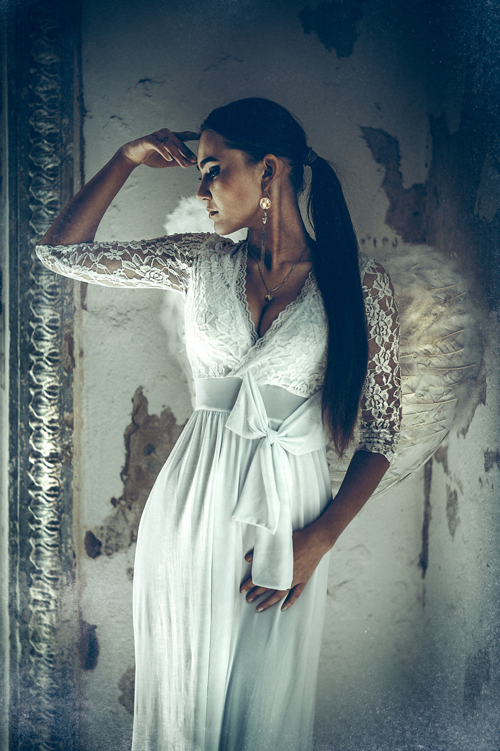 White Angel Poster och Canvastavla