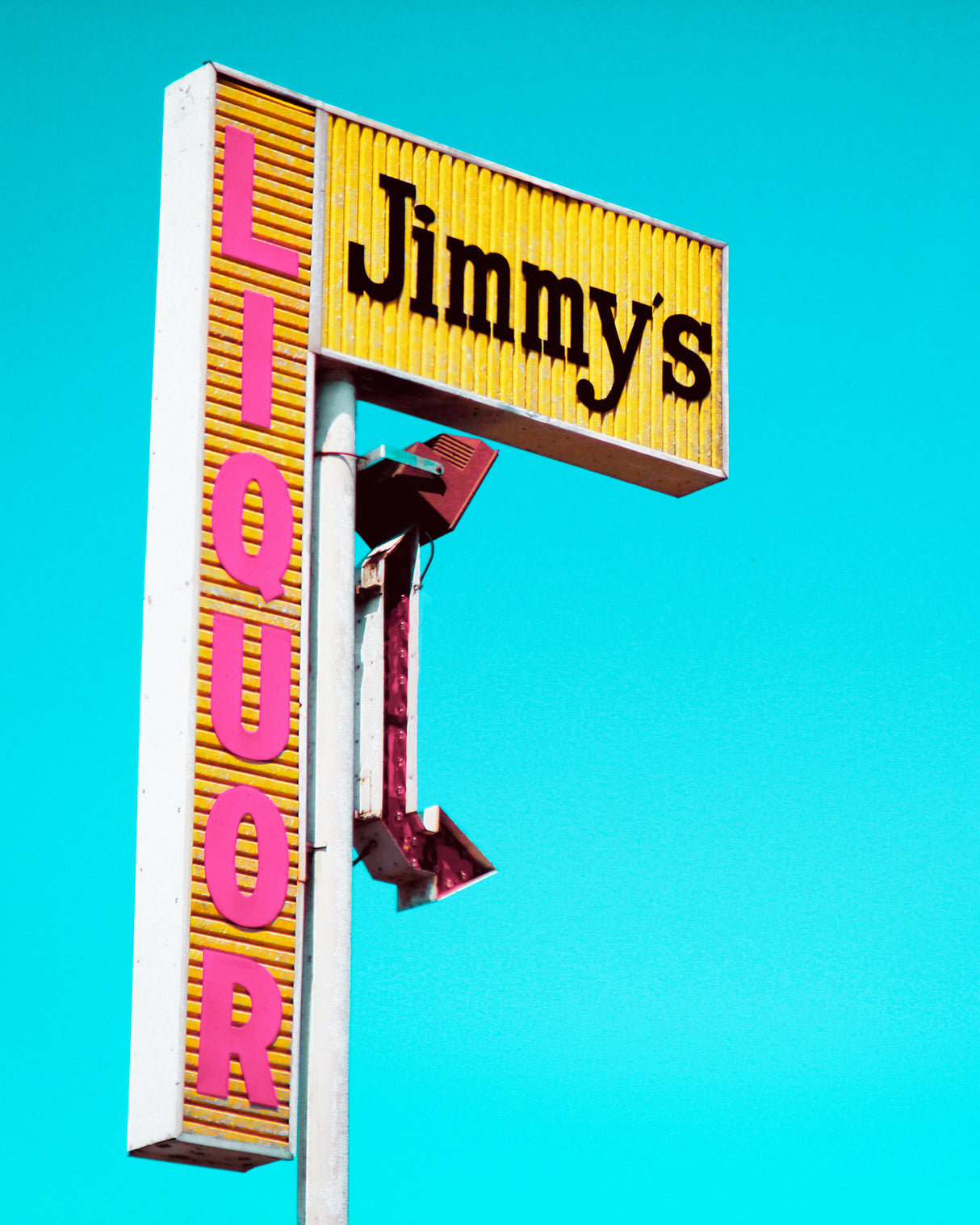 Jimmy's Liquor Sign Poster och Canvastavla