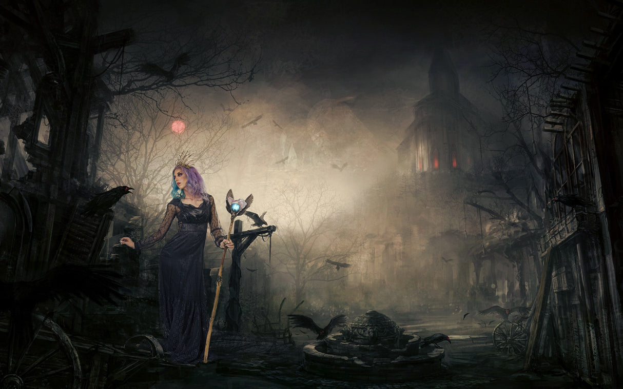 Sometimes even the darkest of places can be beautiful Poster och Canvastavla