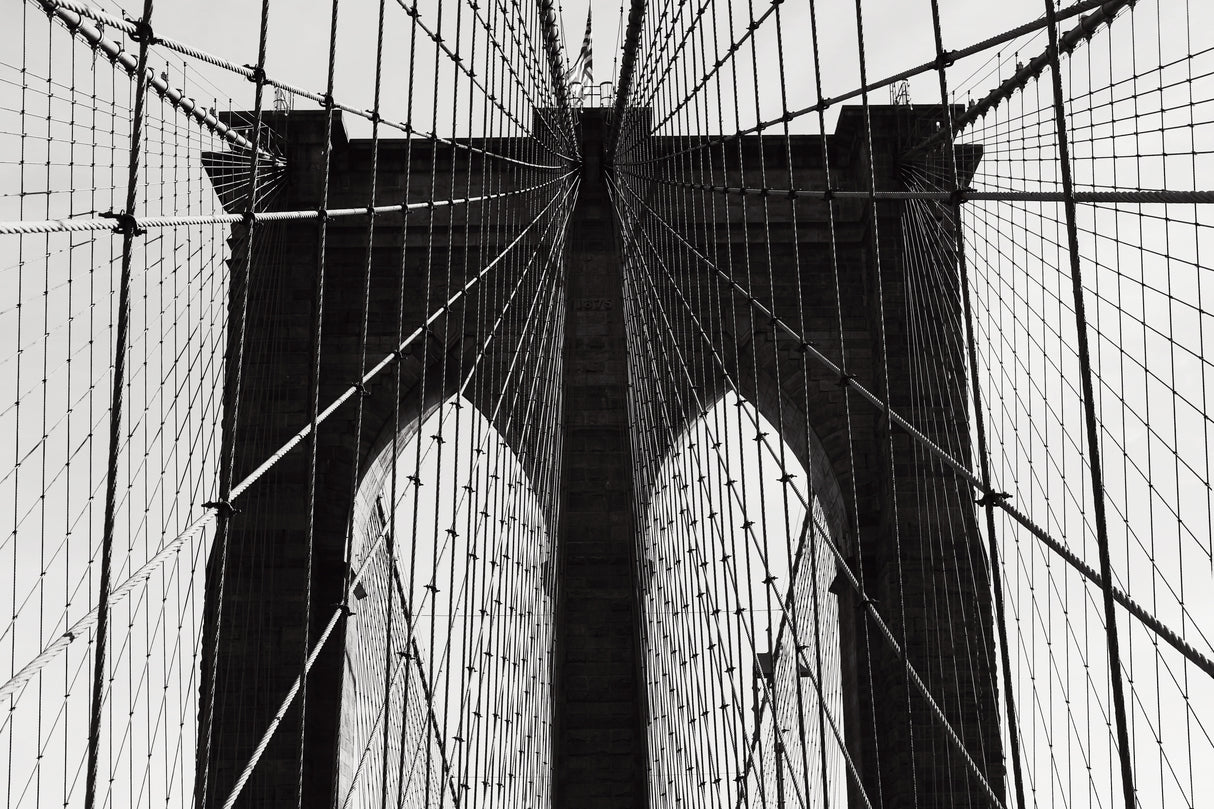 Brooklyn Bridge Poster och Canvastavla