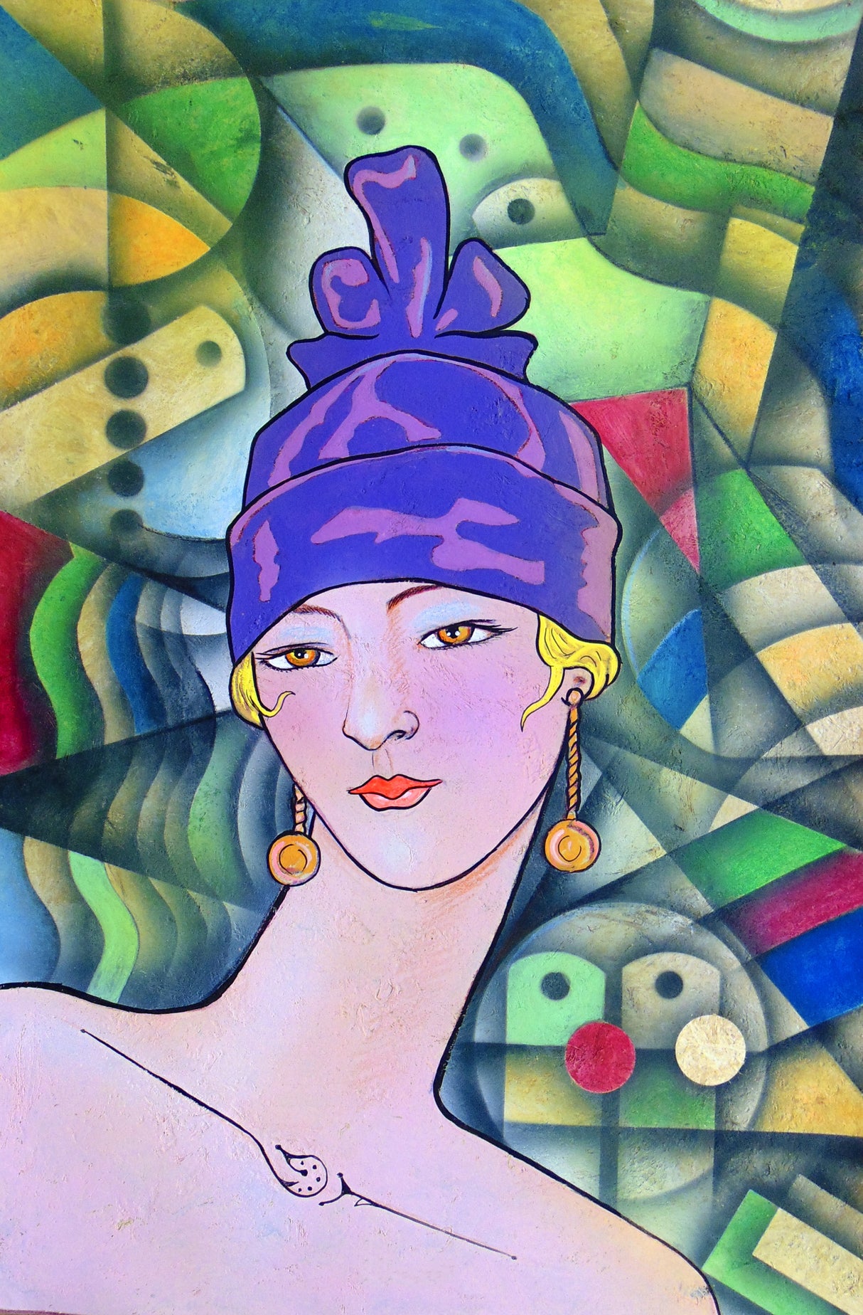 Fashion Girl Poster och Canvastavla
