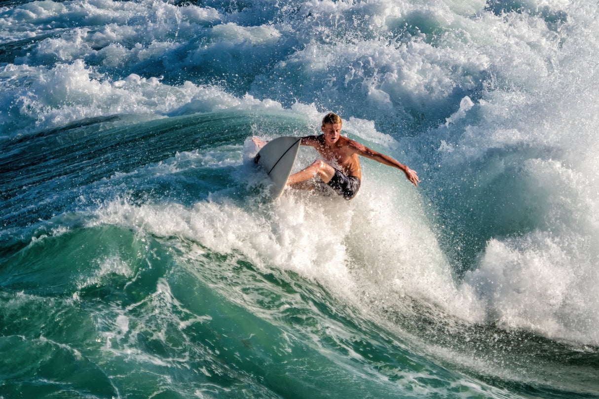 Surfing Poster och Canvastavla