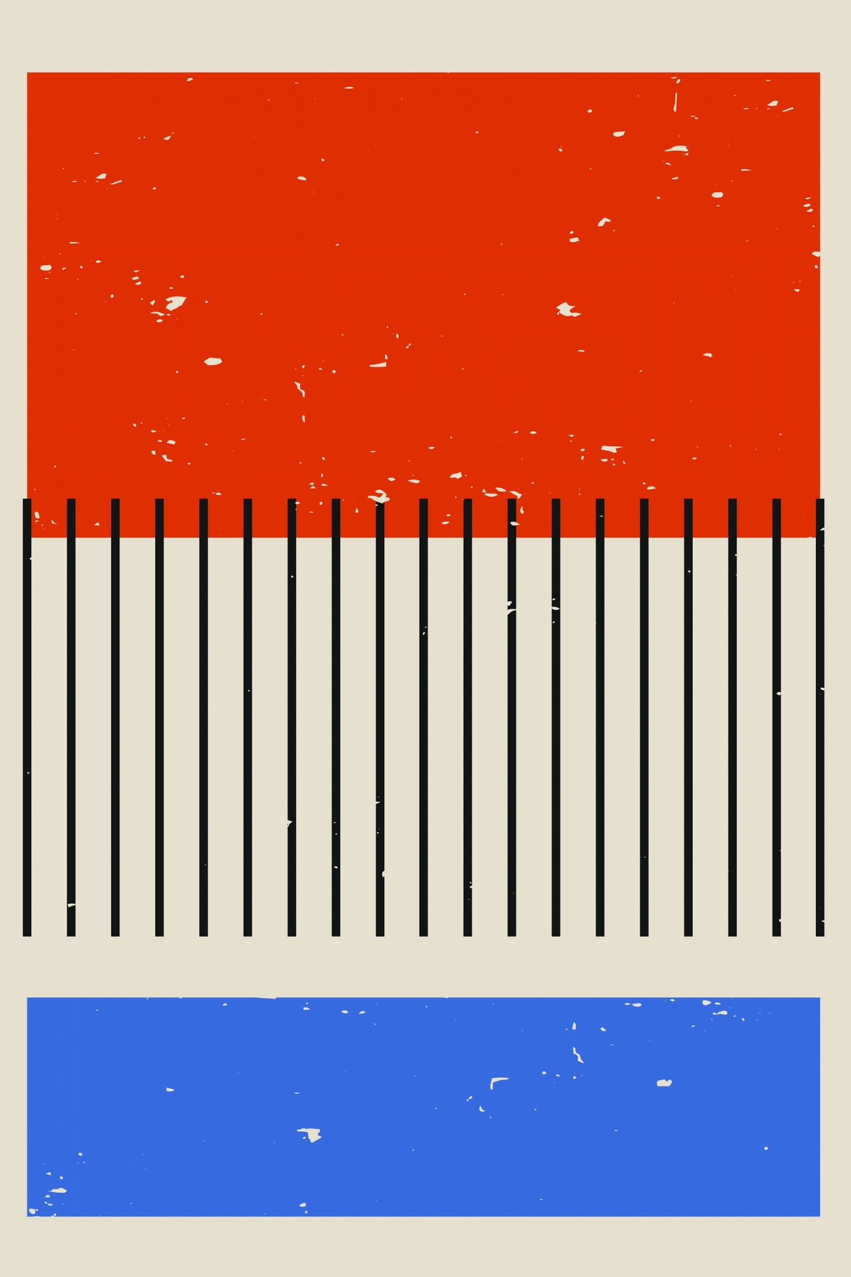 Vibrant Minimal Series #3 Poster och Canvastavla
