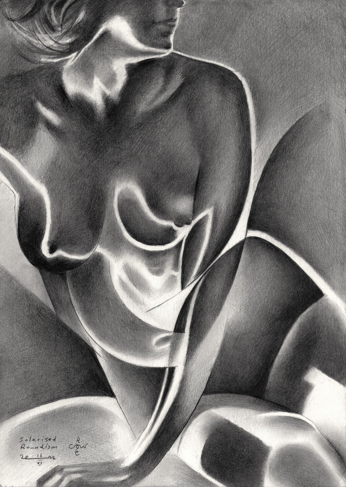 Solarised Roundism - 16-06-22 Poster och Canvastavla