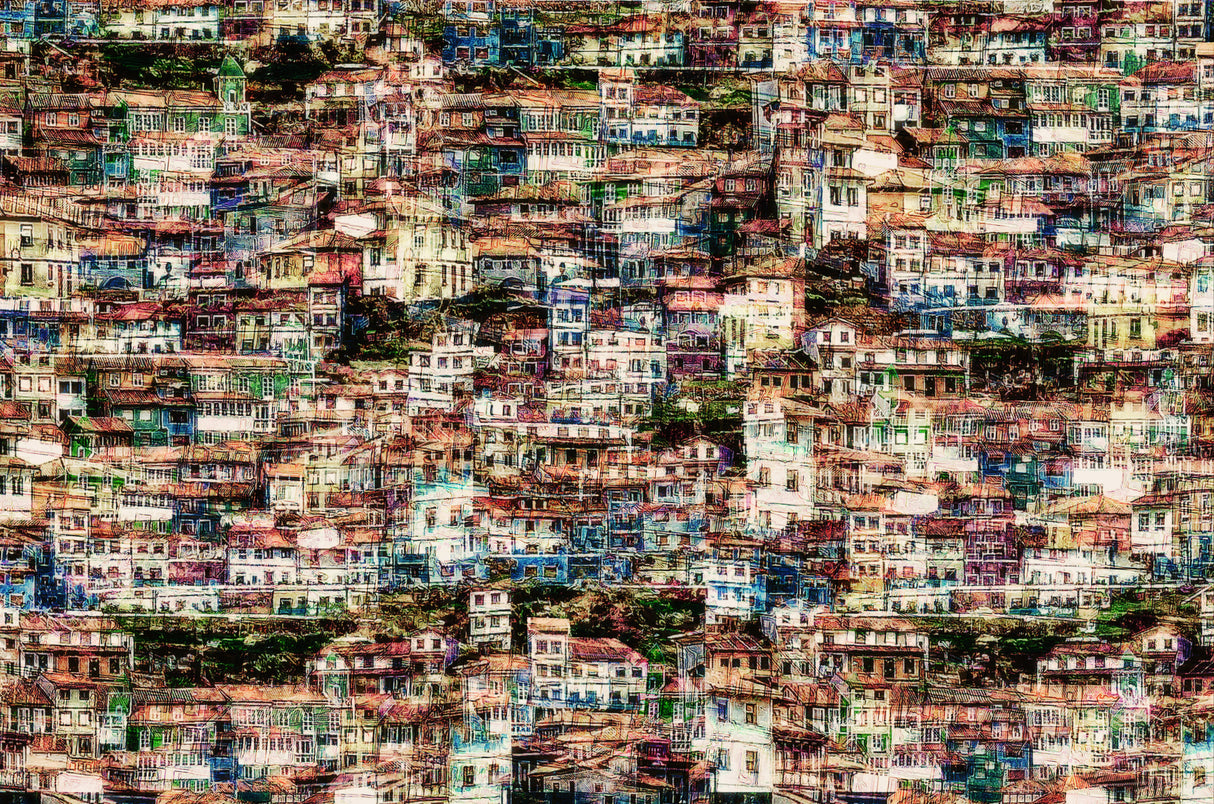 Cudillero Poster och Canvastavla