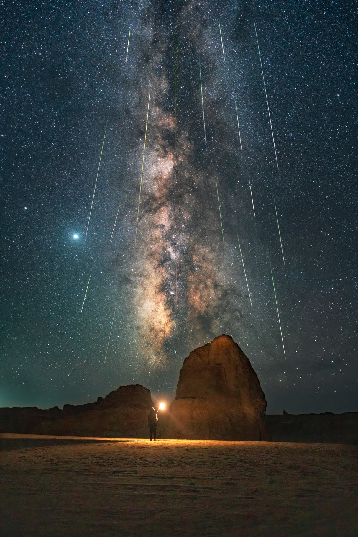 Welcome the meteor shower Poster och Canvastavla