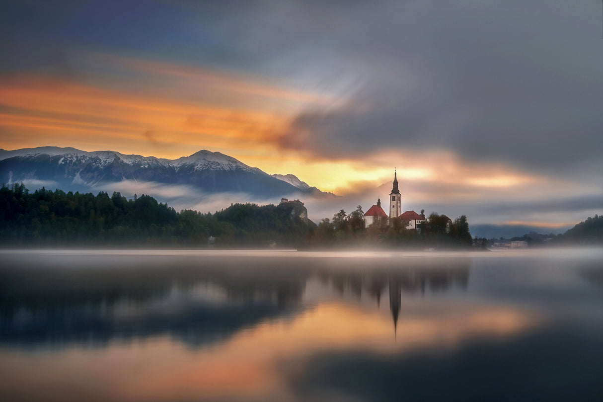 Sunrise Serenity Poster och Canvastavla