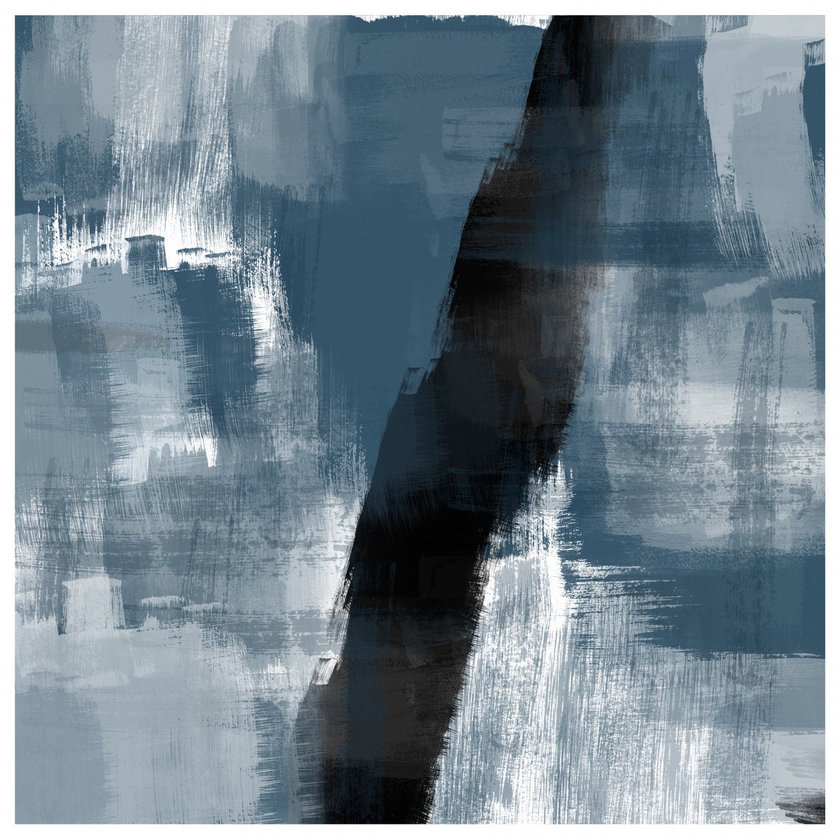 Abstract No2. Poster och Canvastavla