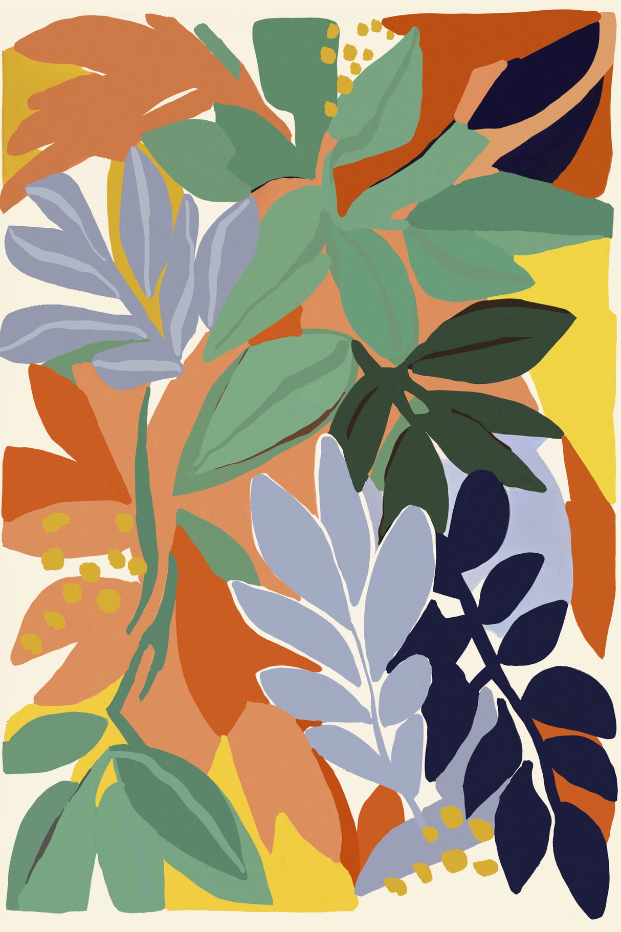Botanical Impressions No 4 Poster och Canvastavla