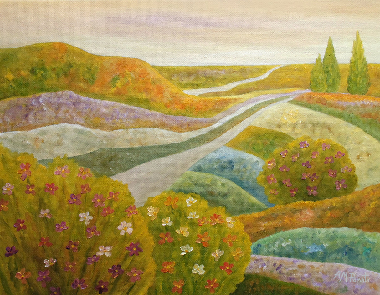 Scent of Sunset Poster och Canvastavla