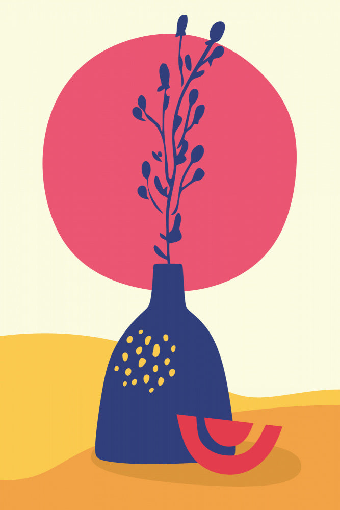 Boho Botanicals Collection #1 Vas och keramikposter