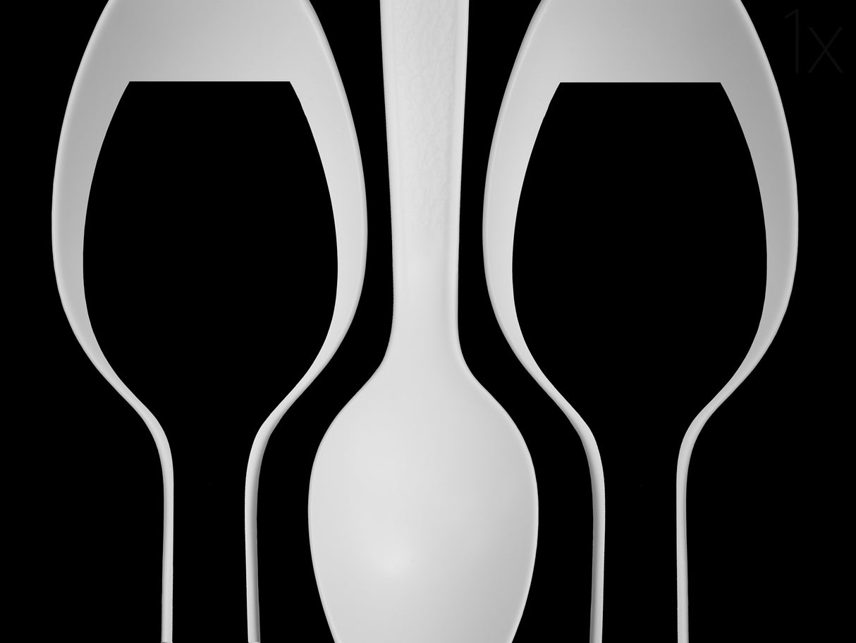 Spoons Abstract: Wine Glasses Poster och Canvastavla