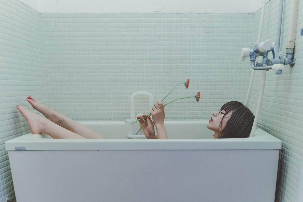 bathing Poster och Canvastavla