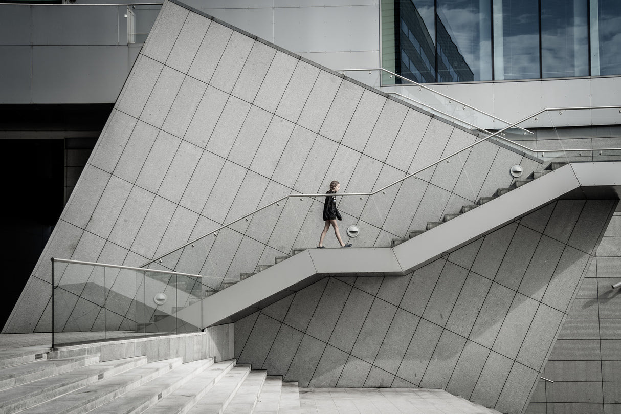 a short story about modern architecture Poster och Canvastavla
