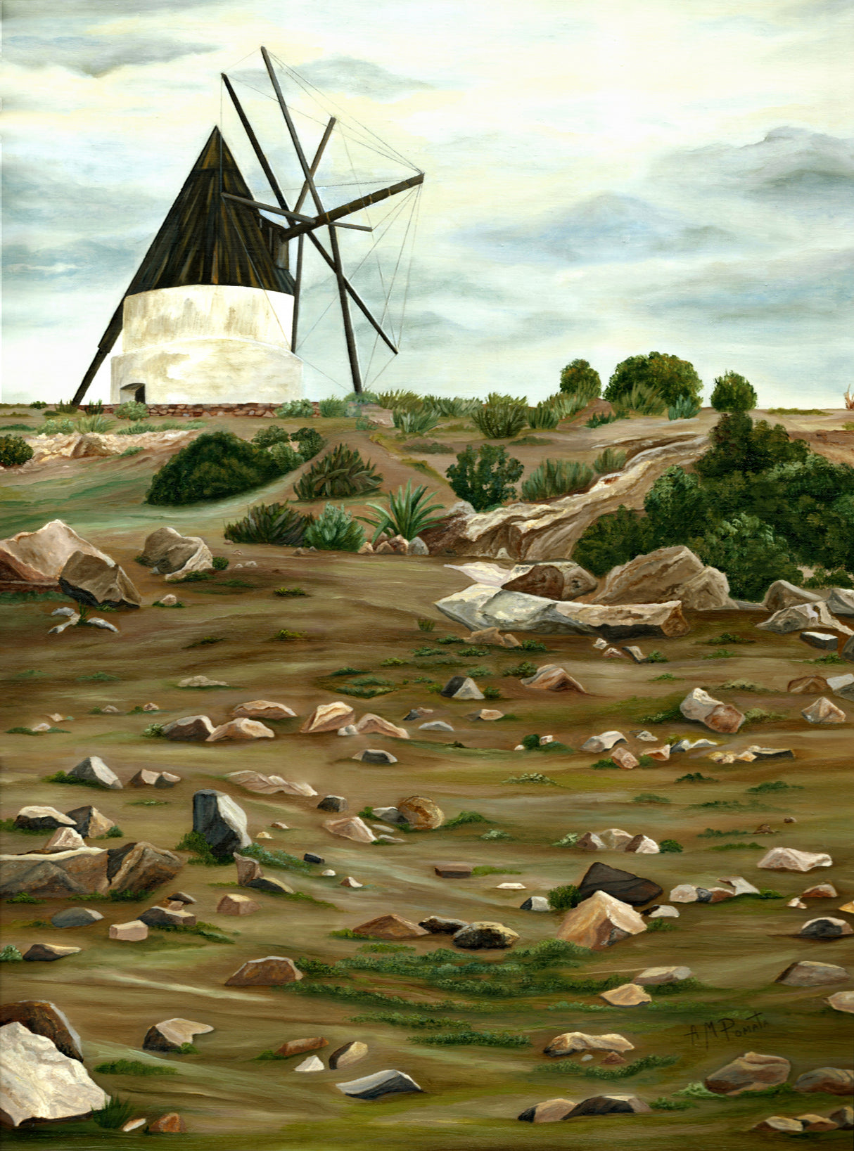 The Mill Poster och Canvastavla