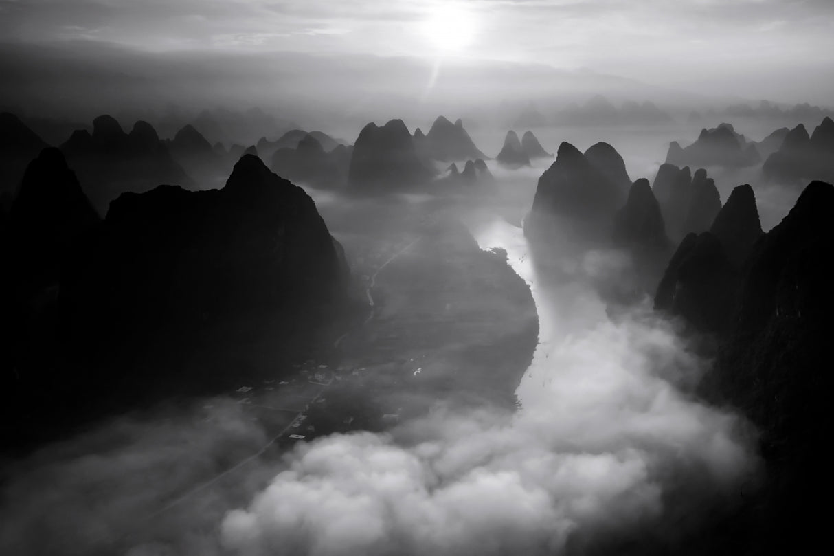 The light of clouds Poster och Canvastavla