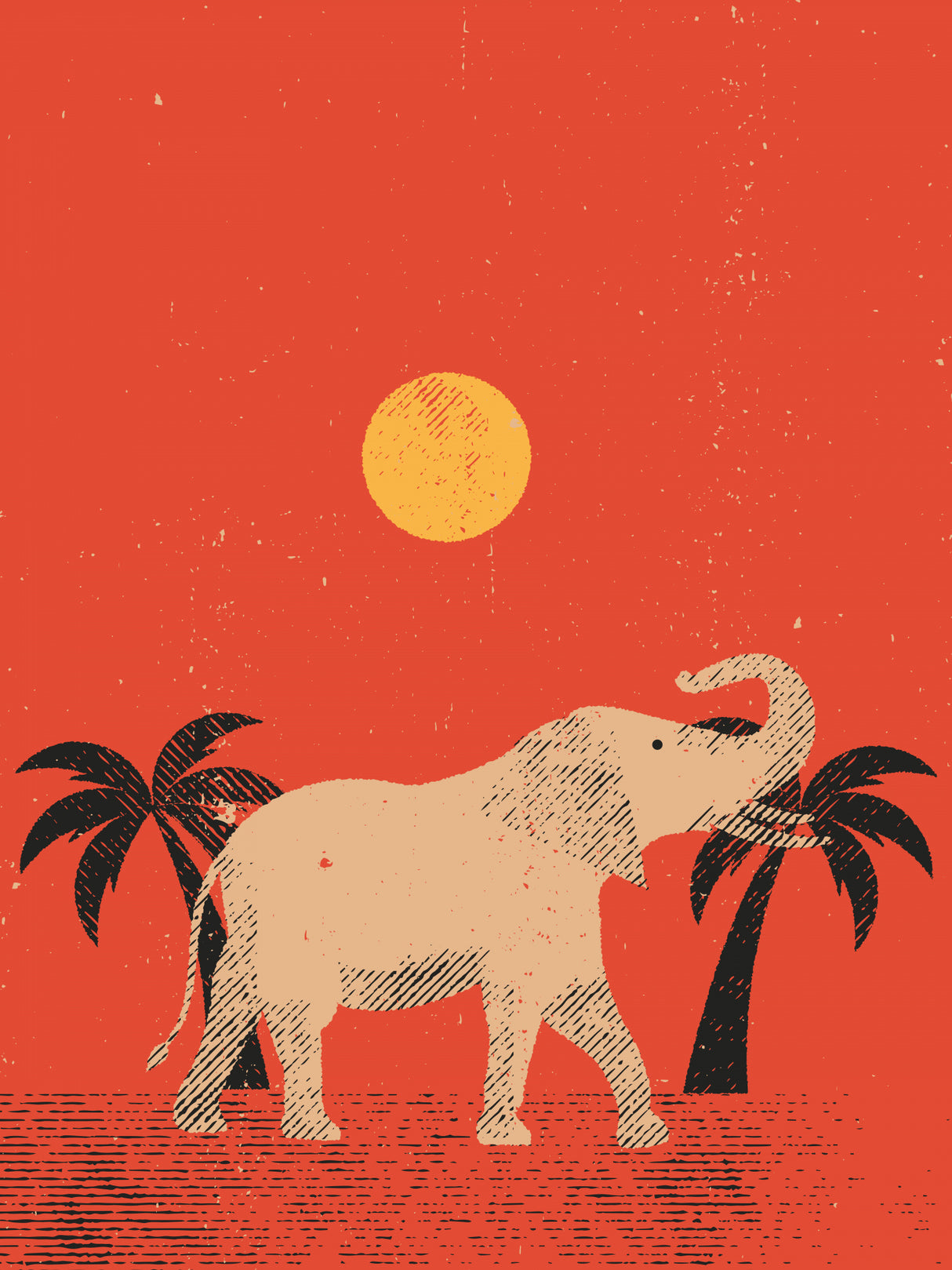Elephant Poster och Canvastavla