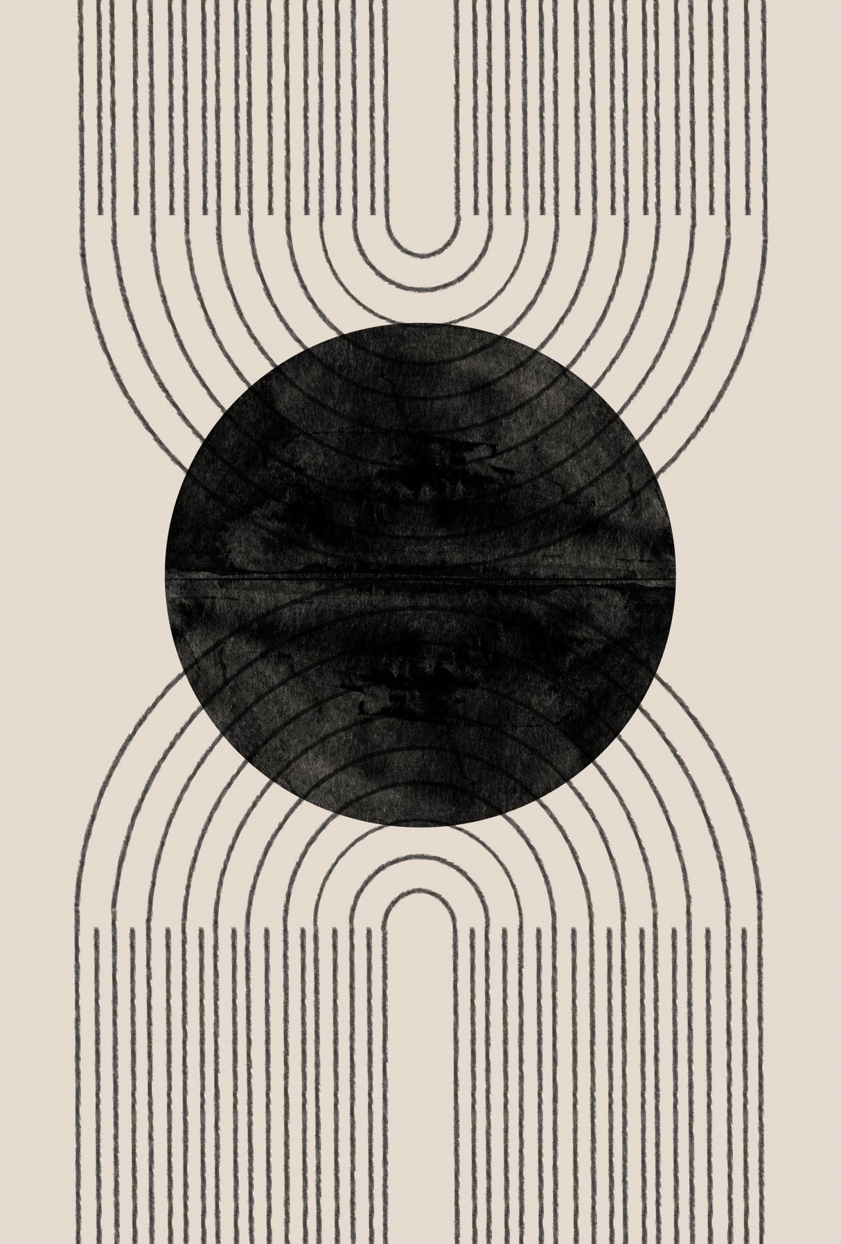 Arch Composition No3. Poster och Canvastavla