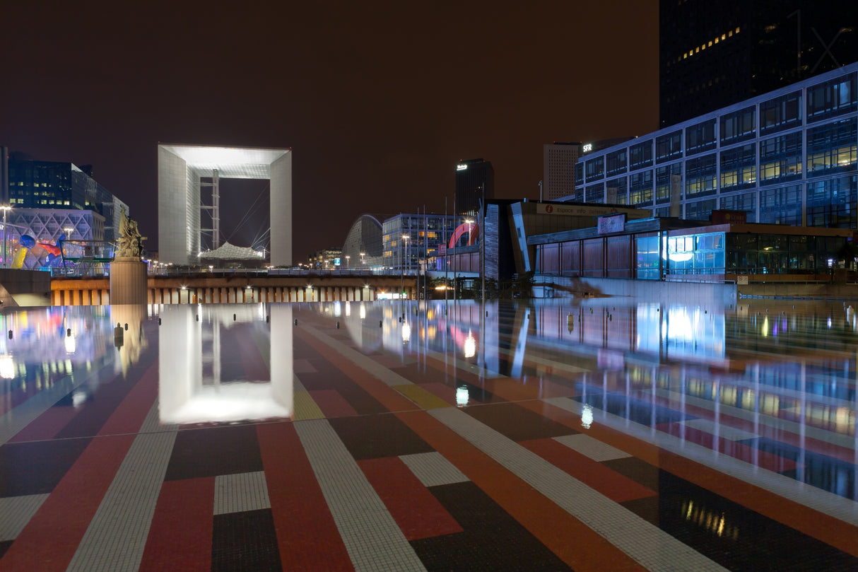 Grande Arche Lines Poster och Canvastavla