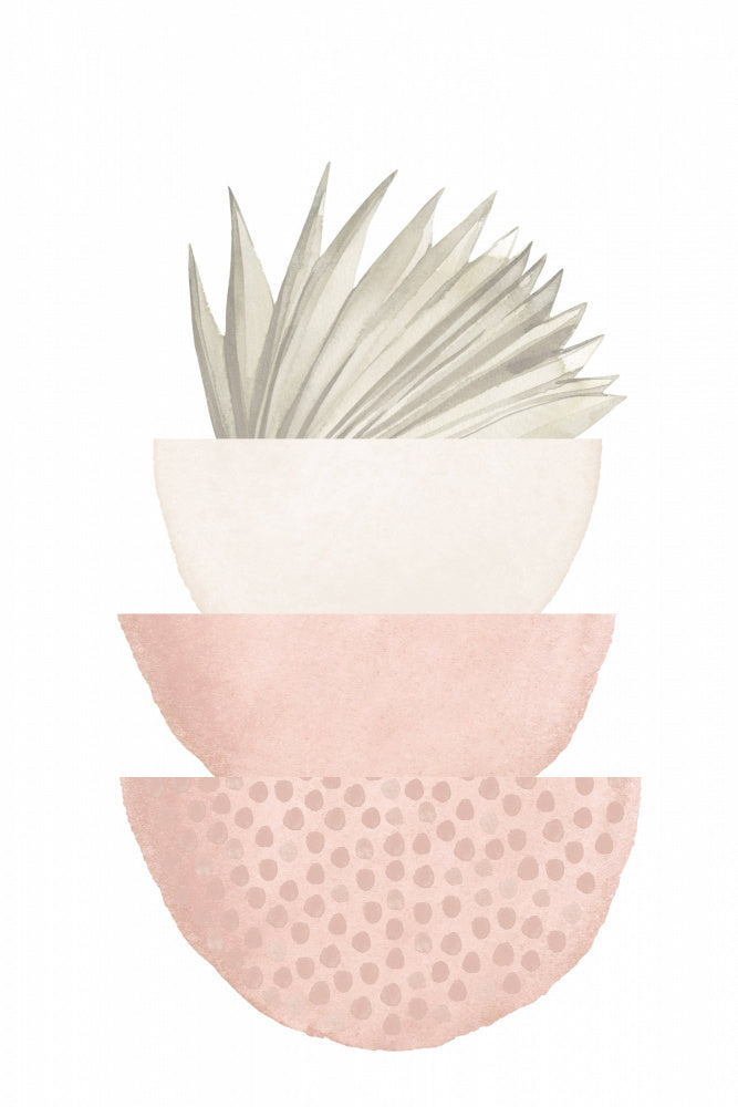 boho pink-1 Vas och keramikposter