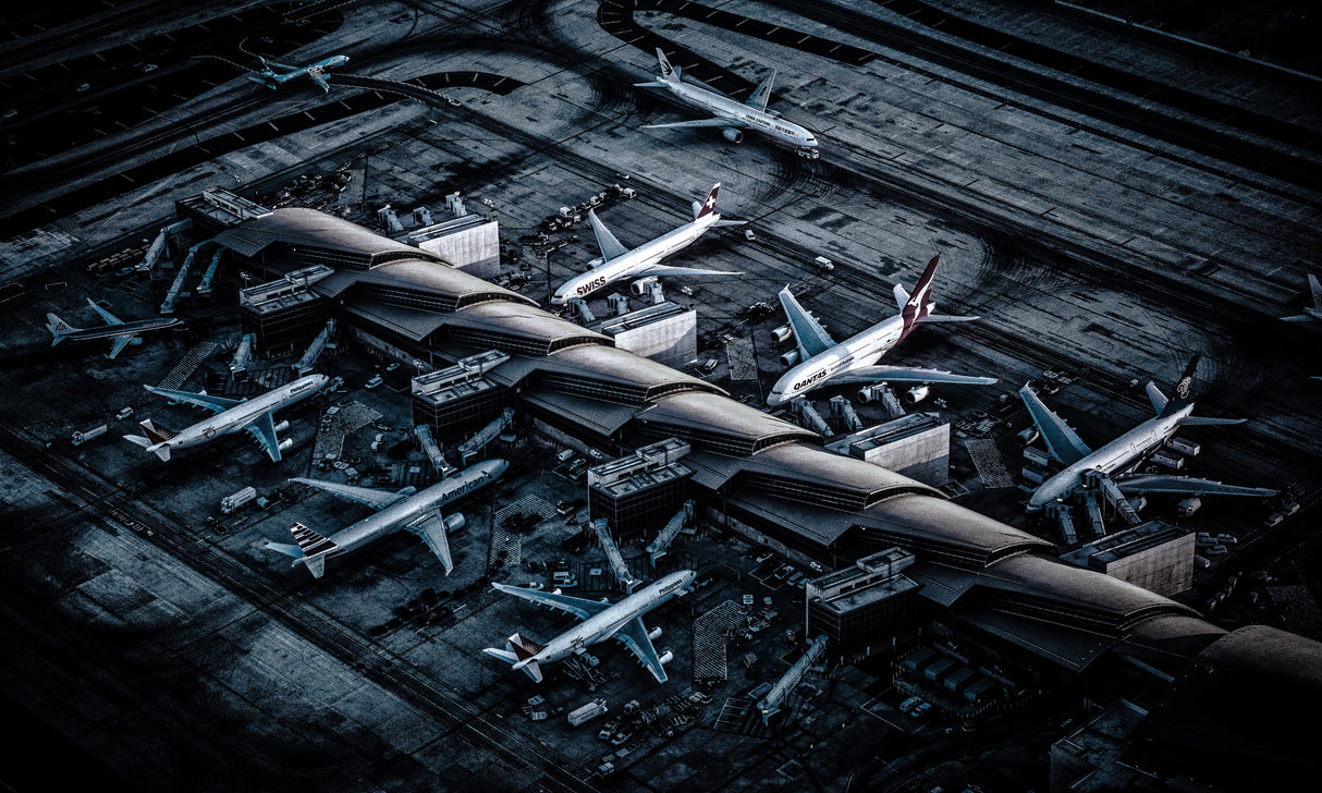 Above LAX Poster och Canvastavla