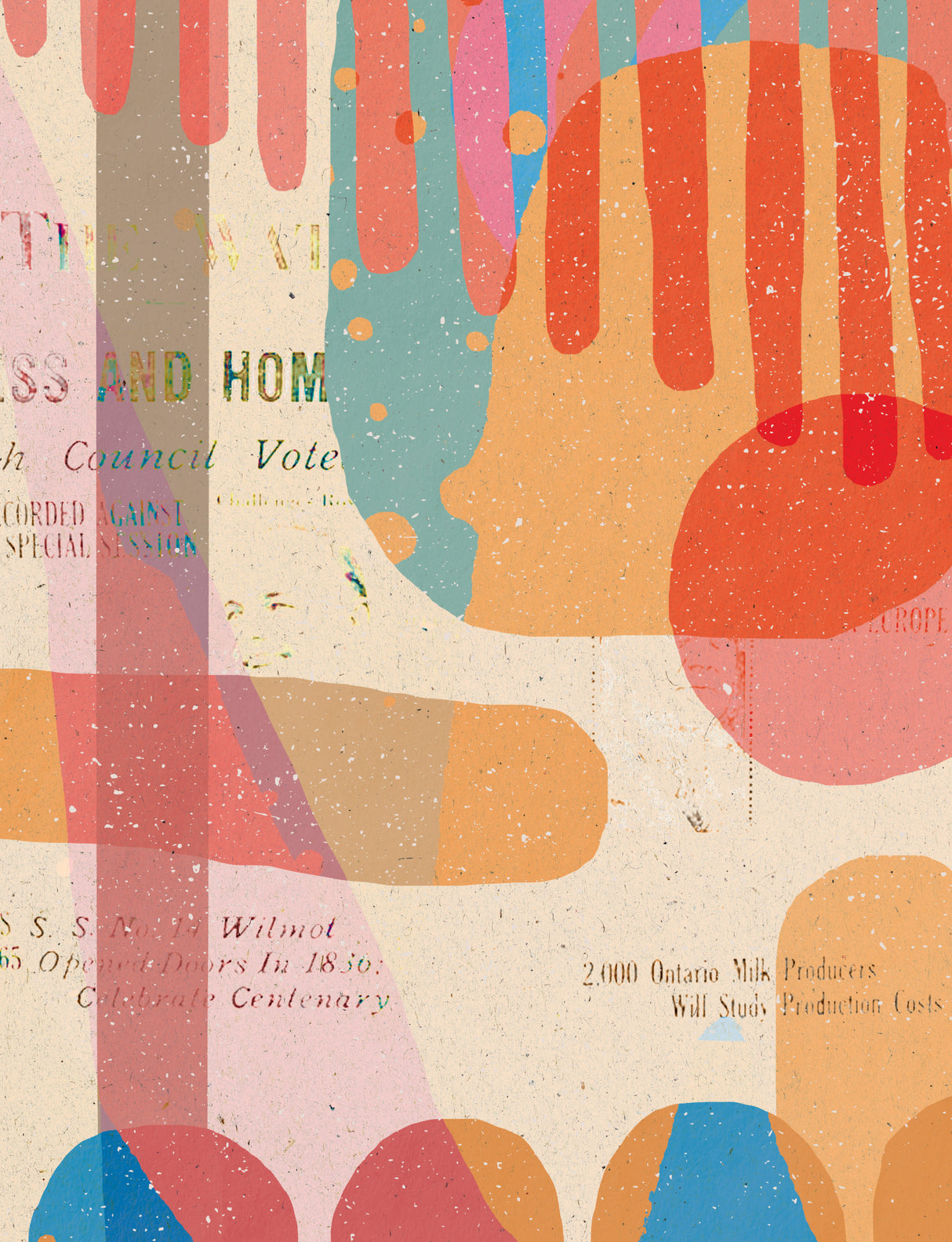 Hot off the Press Poster och Canvastavla